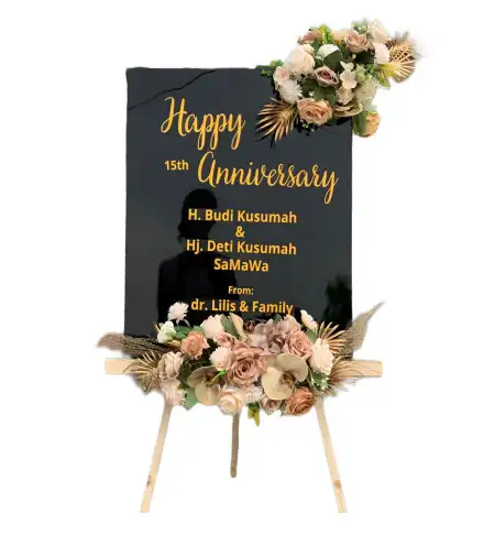 Papan Bunga Akrilik Ternate